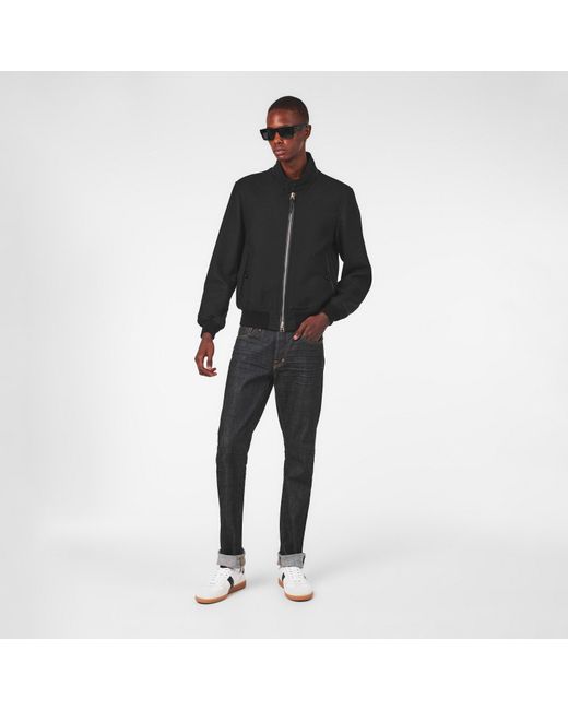 Tom Ford Black Uv Protection Wayfarer Sunglasses for men
