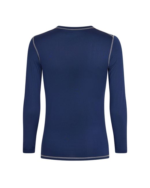 OXEN Blue Long Sleeve Baselayer Top for men