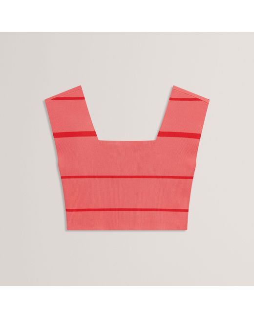 Ted Baker Pink Ted Knit Co-Ord Top