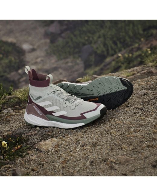 Adidas Gray Terrex Free Hiker 2 Off-Road Trail Running Shoes