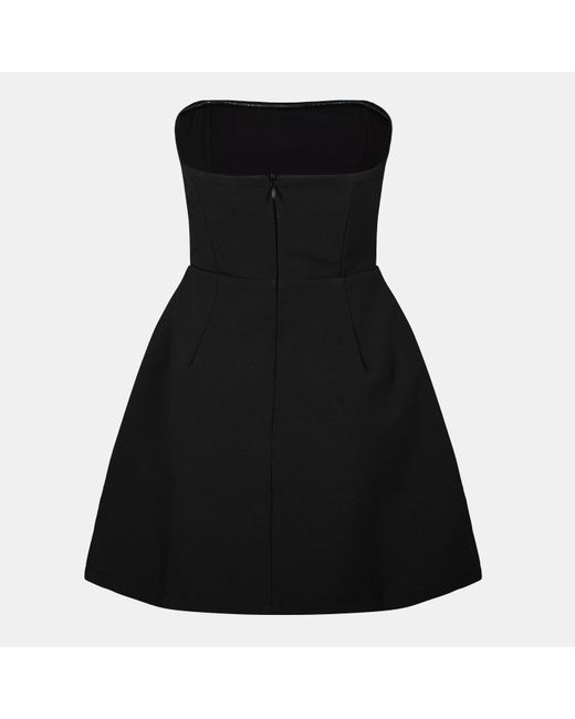 Odd Muse Black Strapless Mini Dress