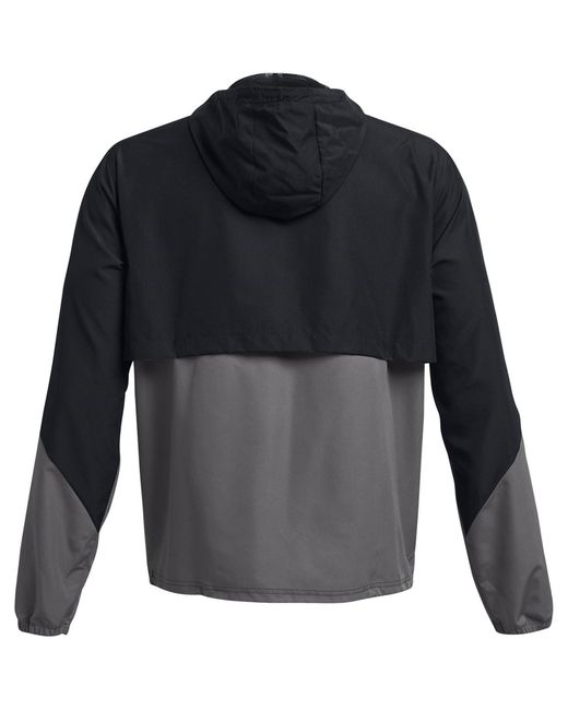 Under Armour Black Legacy Lightweight Windproof Windbreaker for men