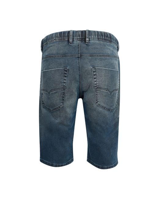 DIESEL Blue Krooley-Ne-Short Denim Shorts for men