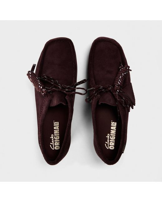 Clarks Brown Wallabee Gore-Tex Moc Toe Formal Shoes
