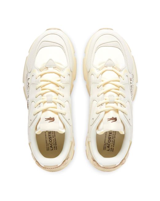 Lacoste White L003 Neo Trainers Size 8 for men