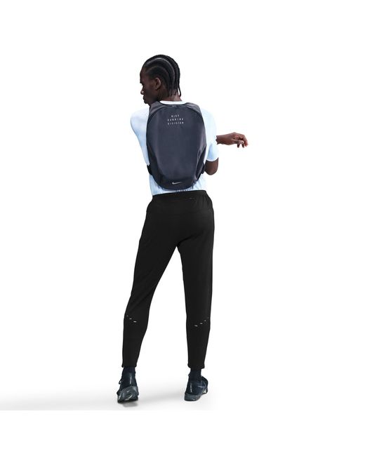 Nike Black Stride Knit Performance Tracksuit Bottoms for men