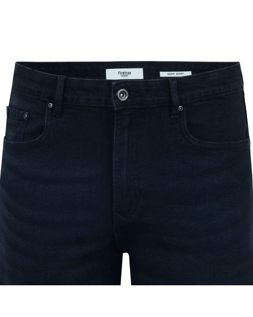 Firetrap Blue Denim Shorts for men