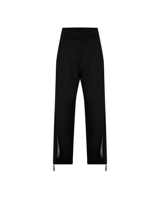 Belstaff Black Motorcycle Bootcut Trousers for men