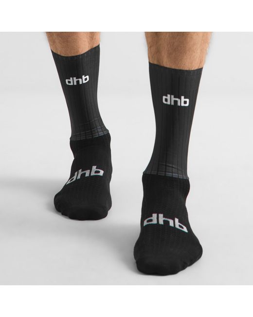 Dhb Gray Aeron Aero Socks