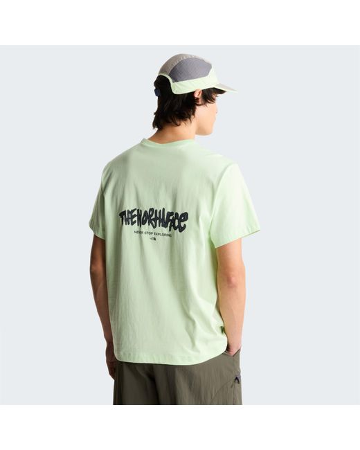 The North Face Green Tnf Nse Logo Tee for men