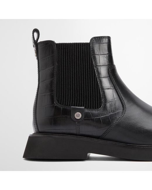 Barbour Black Delfina Chelsea Boots