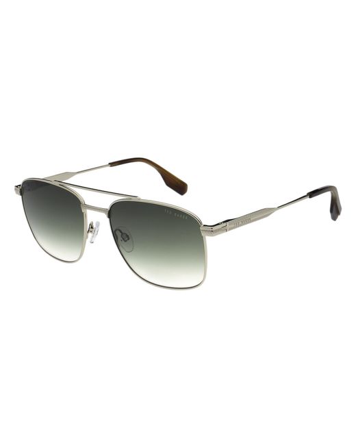 Ted Baker Gray Bak Chase Uv Protection Rectangle Sunglasses for men
