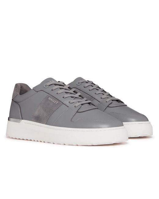 Mallet Gray Hoxton Lite Trainers for men