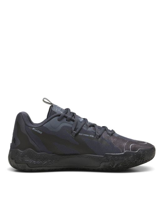 PUMA Blue Mb.03 Lo Team Basketball Trainers for men