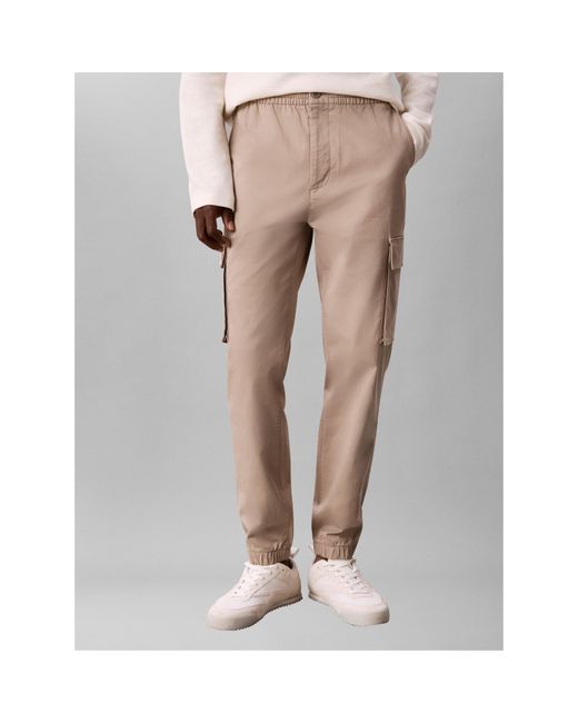 Calvin Klein Natural Skinny Cargo Trouser for men