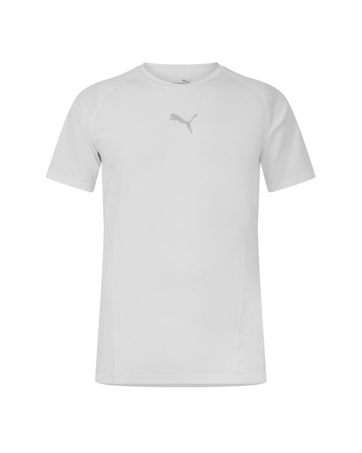 PUMA White Liga Baselayer Tee Ss T-Shirt for men
