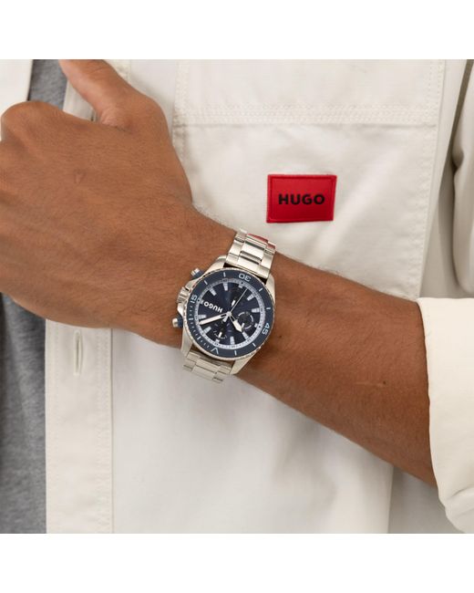 HUGO Metallic Gents #Dive Watch for men