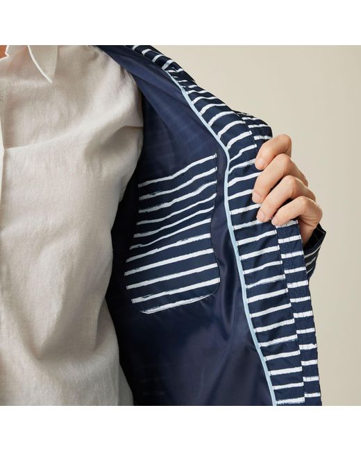 Regatta Blue Bayletta Ii Waterproof Breathable Recycled Waterproof Jacket