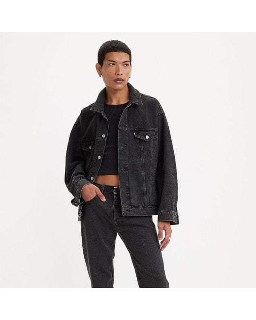 Levi's Black Levi's Super Puffer Jacket Slightly S for men