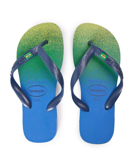 Havaianas Blue Brasil Flip Flops