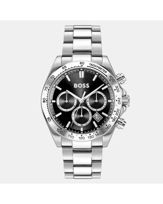 Boss Green Gents Hero Stainless Steel Bracelet Watch for men