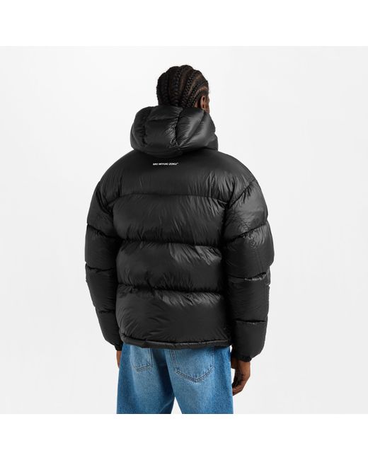 MKI Miyuki-Zoku Blue Trans Bubble Medium Puffer Jacket for men