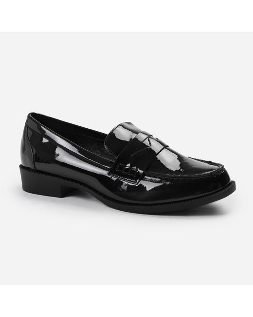 Where's That From Black Houston Wide Fit Slip On Loafer