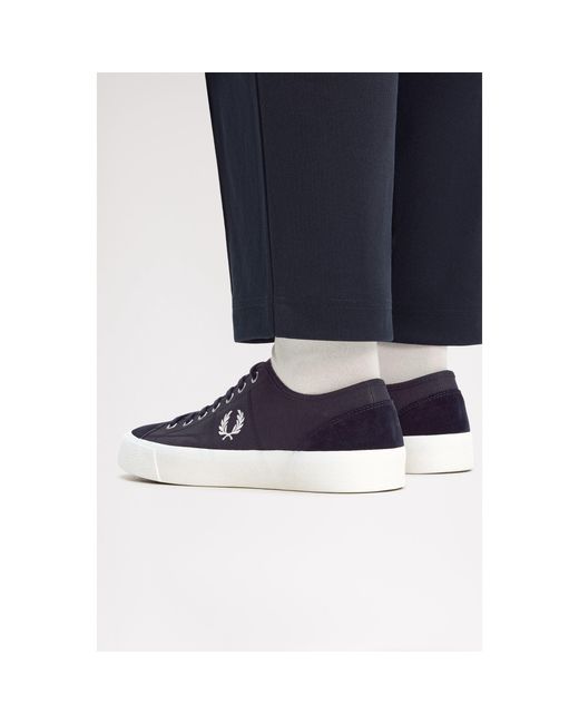 Fred Perry Blue Low-Top Trainers for men