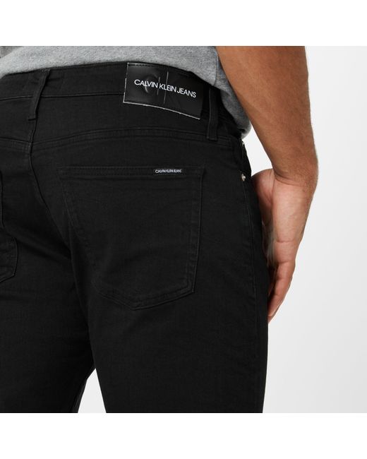 Calvin Klein Black Slim Jeans for men