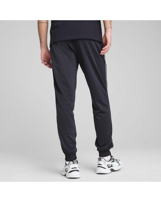 PUMA Blue Closed Hem Jersey Joggers for men