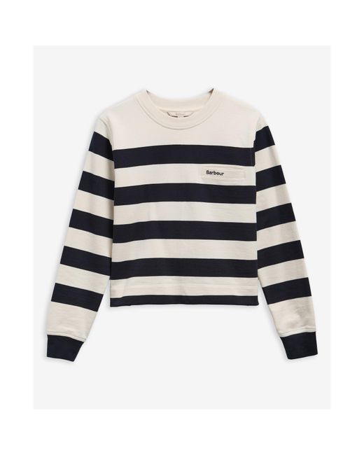 Barbour Black Crew Neck Jumper