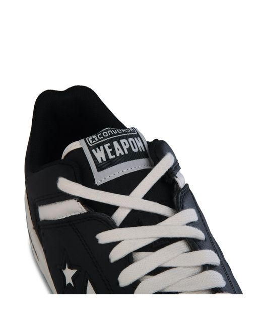 Converse Black Adults Weapon Low-Top Trainers