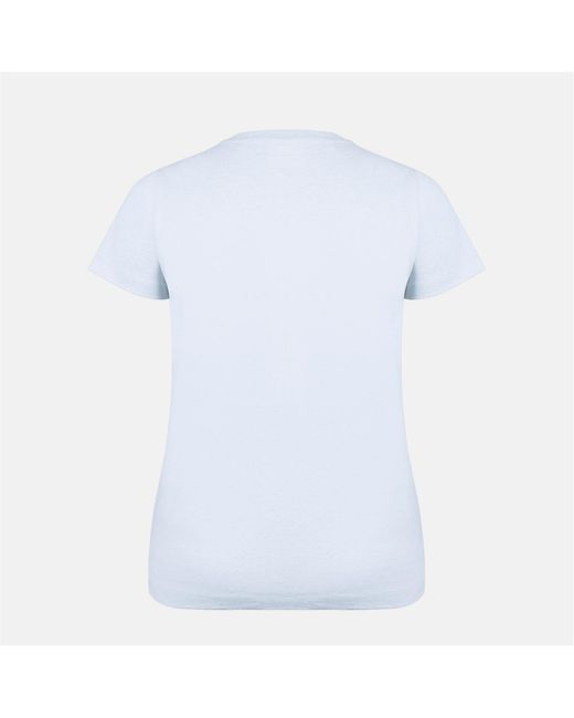 Slazenger 1881 White Crew Neck Tee