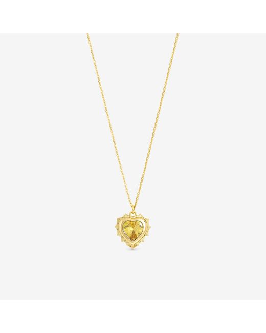 Jon Richard Red Plated Heart Birthstone Huggies