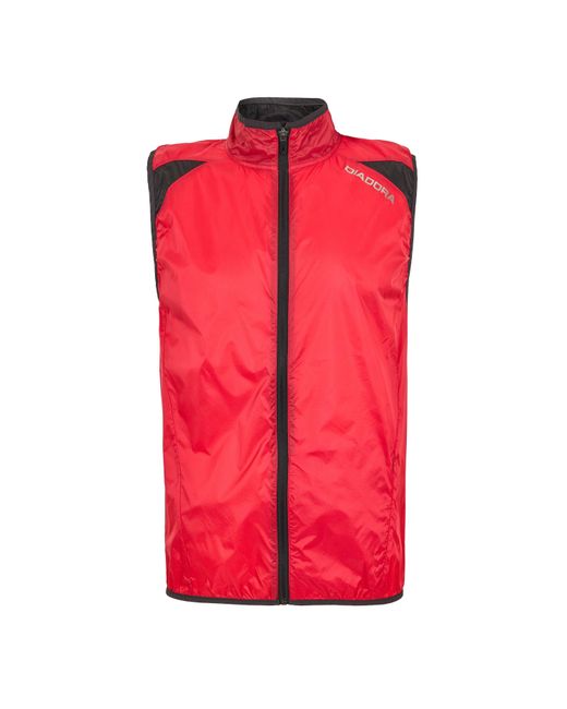 Diadora Pink U.Vest Team Gilet for men