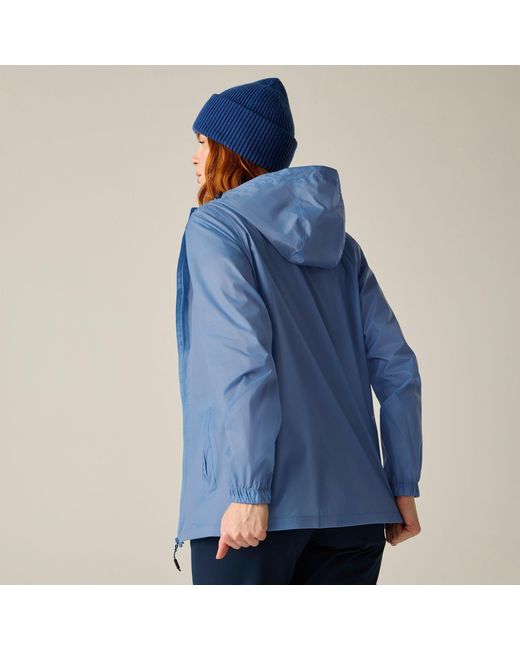 Regatta Blue Pack It Iii Waterproof Jacket