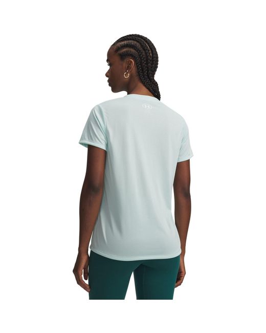 Under Armour Blue Tech V-Neck Short Sleeve