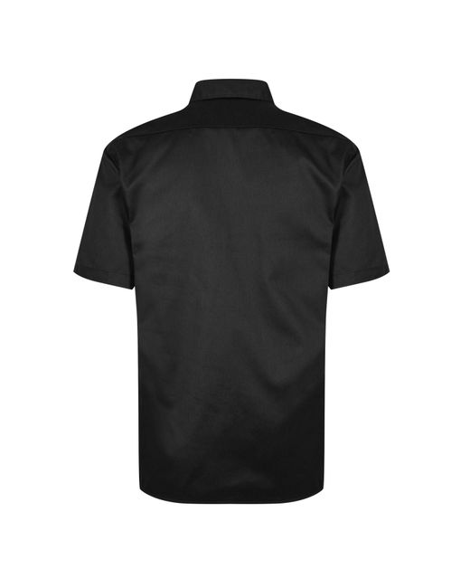 Dickies Black Short Sleeve Work Shirt for men