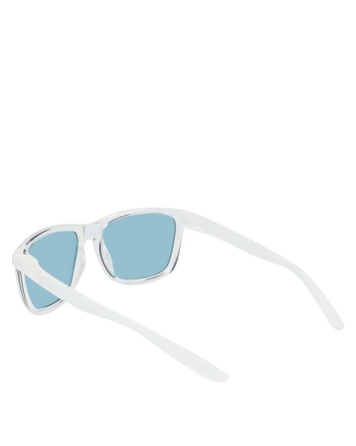 Nike Blue Flip Ascent Square Sunglasses