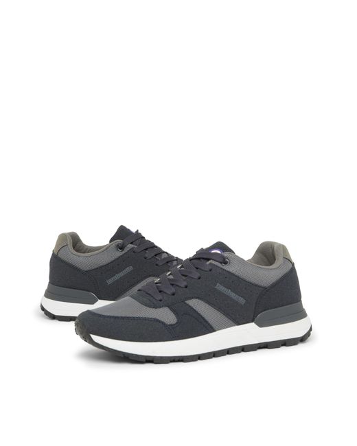 Lambretta Gray Echo Court Trainers for men