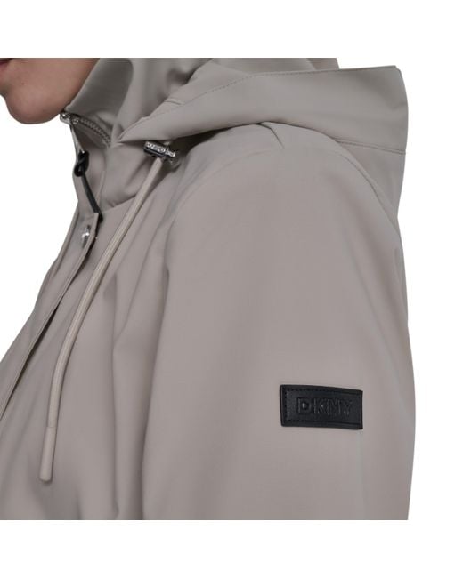 DKNY Black Rain Anorak Jacket