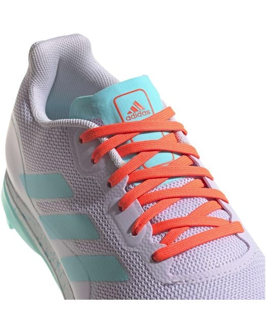 Adidas Blue Fabela Zone 2.1 Hockey Shoes