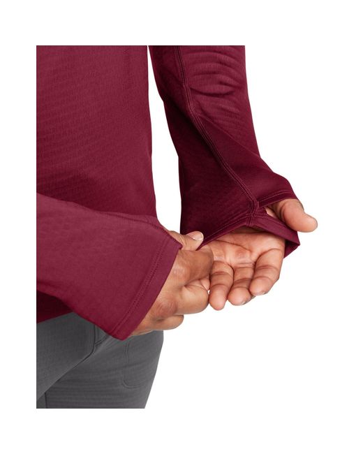 Under Armour Red Long-Sleeve Performance Gym Top for men