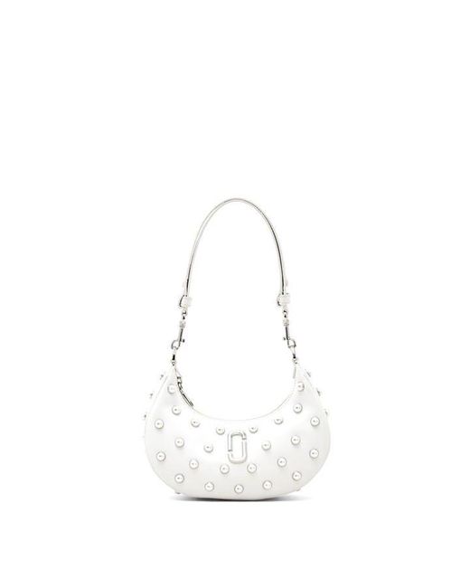 Marc Jacobs White Pearl Curve Bag