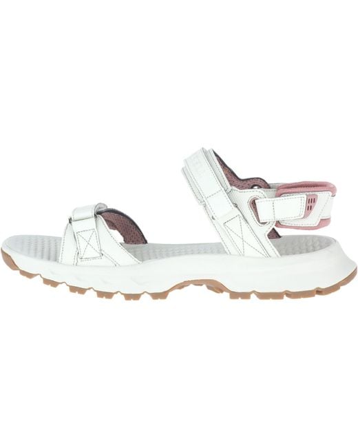 Merrell White Cedrus Walking Sandals