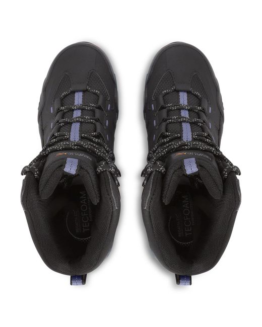 Regatta Black Regen Waterproof Isotex Boots