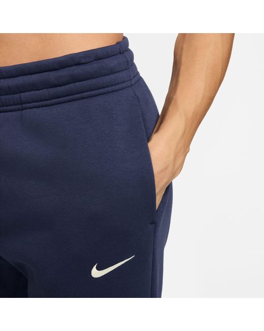 Nike Blue Sportswear Phoenix Fleece Mid-Rise Sweatpants