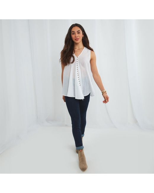 Joe Browns White Studio Blouse
