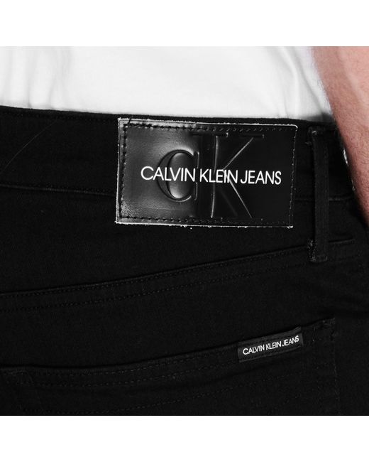 Calvin Klein Black Slim Jeans for men