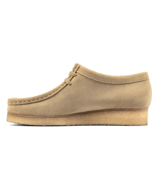 Clarks Natural Wallabee Moc Toe Formal Shoes